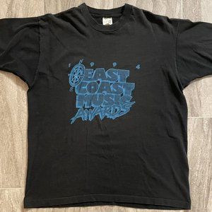 Vintage 1994 East Coast Music Awards Shirt Sz XL Canada Rita Anne Murray Rankins